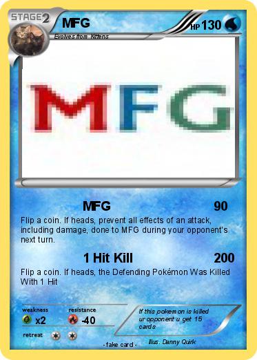 Pokemon MFG