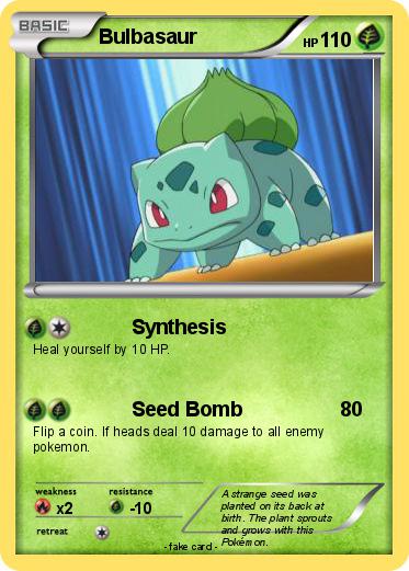 Pokemon Bulbasaur