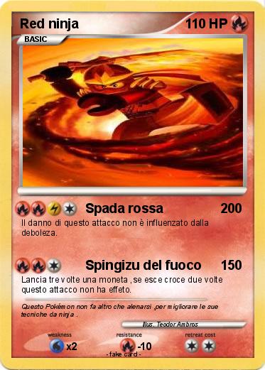 Pokemon Red ninja