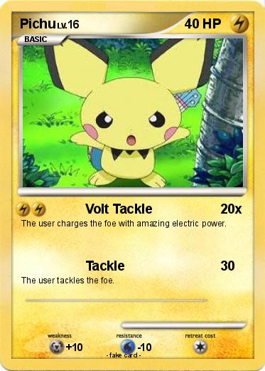 Pokemon Pichu
