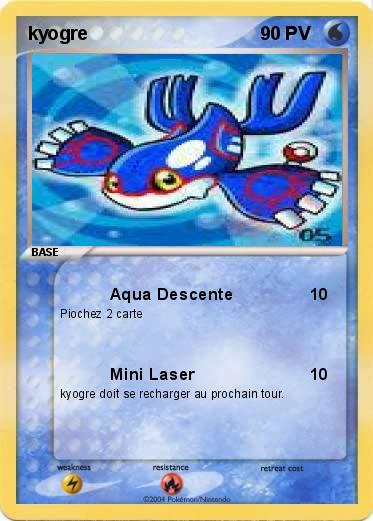 Pokemon kyogre