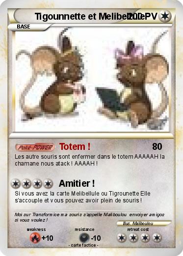 Pokemon Tigounnette et Melibellule