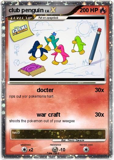Pokemon club penguin