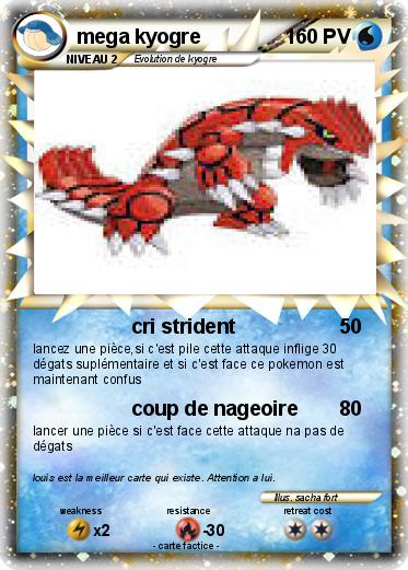 Pokemon mega kyogre