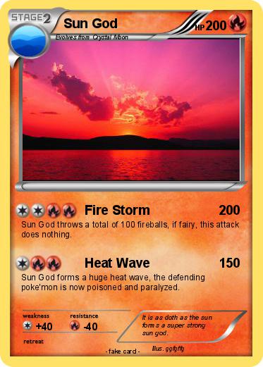 Pokemon Sun God