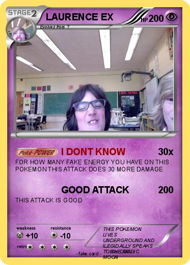 Pokemon LAURENCE EX