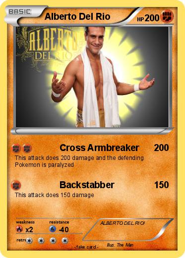 Pokemon Alberto Del Rio
