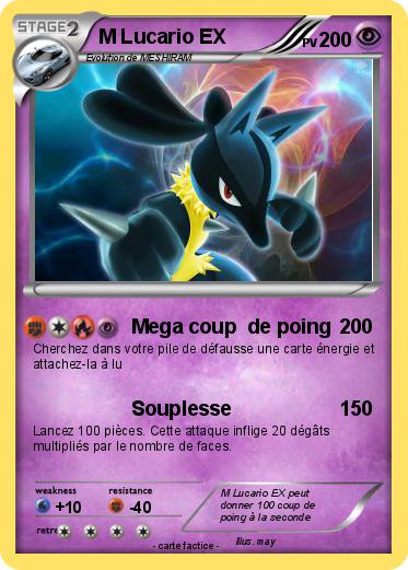 Pokemon M Lucario EX