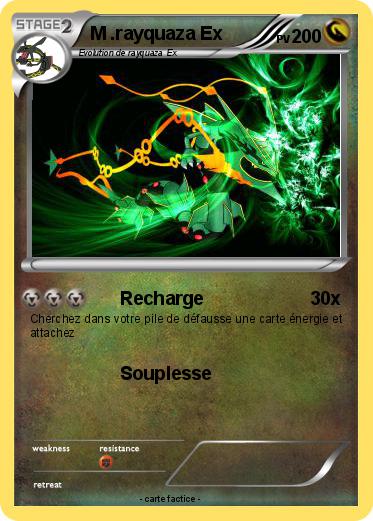 Pokemon M .rayquaza Ex