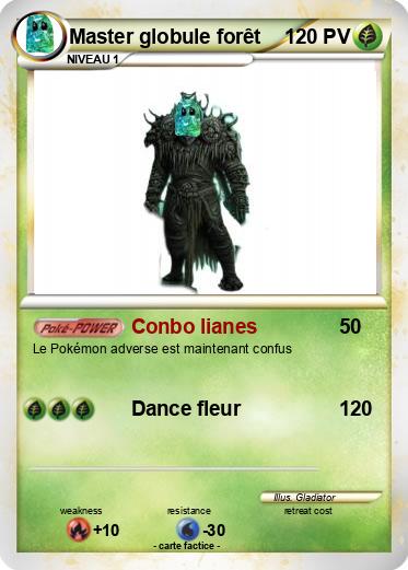 Pokemon Master globule forêt