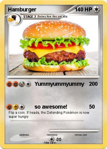 Pokemon Hamburger