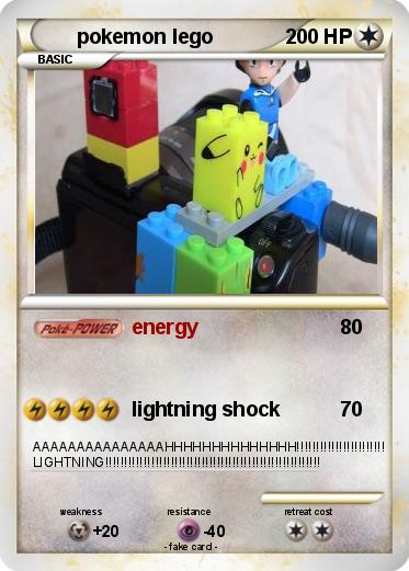 Pokemon pokemon lego