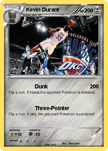 Pokemon Kevin Durant