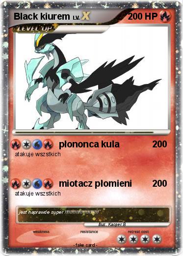 Pokemon Black kiurem
