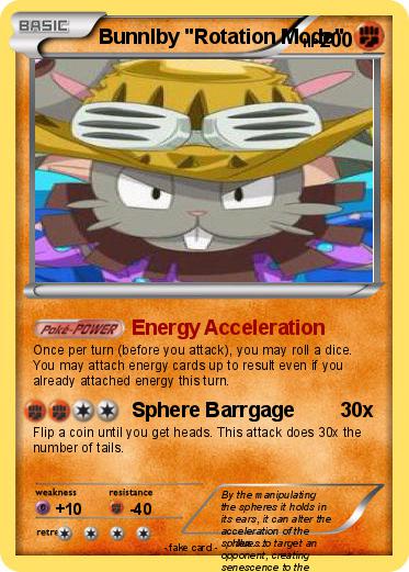 Pokemon Bunnlby "Rotation Mode"
