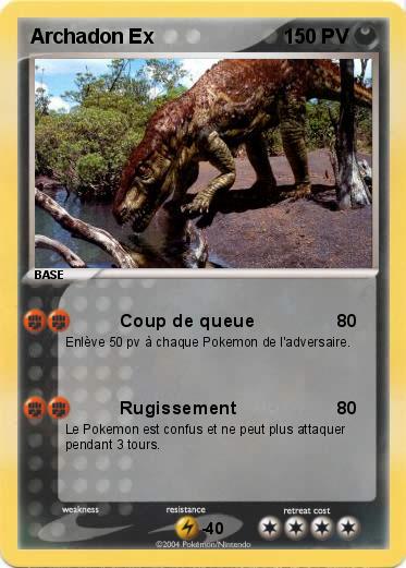 Pokemon Archadon Ex