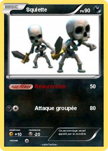 Pokemon Squlette