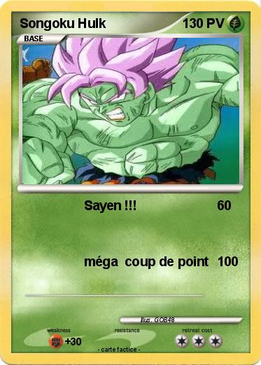 Pokemon Songoku Hulk