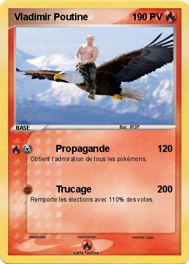 Pokemon Vladimir Poutine