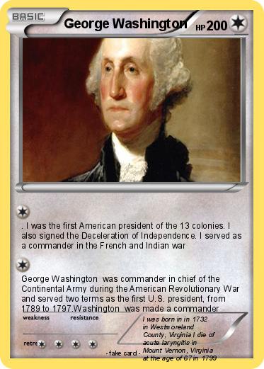 Pokemon George Washington