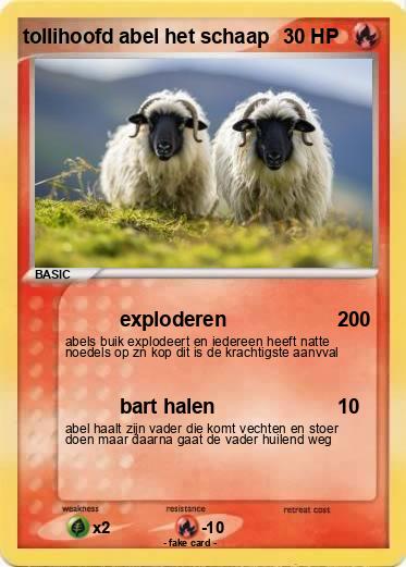 Pokemon tollihoofd abel het schaap