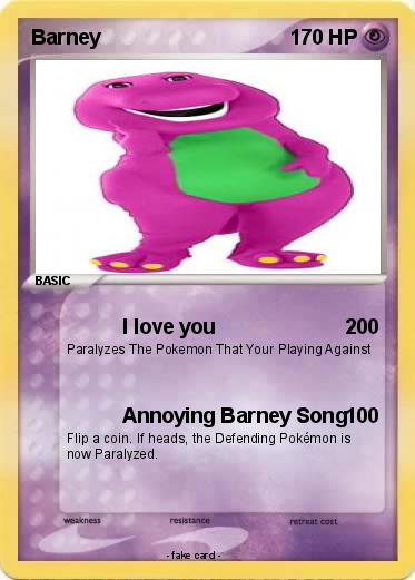 Pokemon Barney