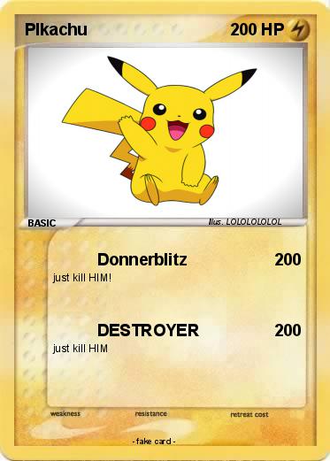 Pokemon PIkachu