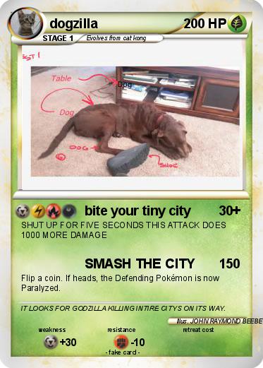 Pokemon dogzilla