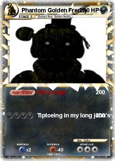 Pokemon Phantom Golden Freddy