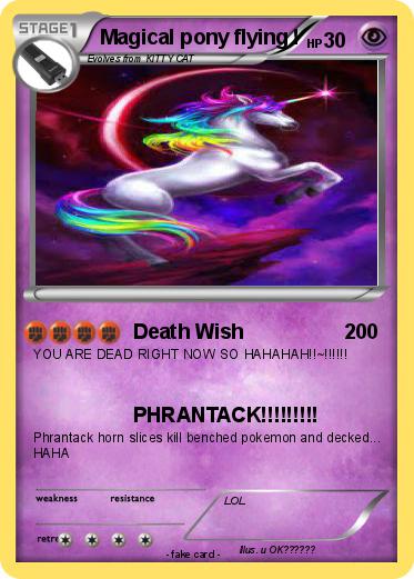 Pokemon Magical pony flying !