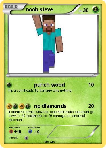 Pokemon noob steve