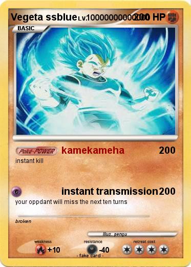Pokemon Vegeta ssblue