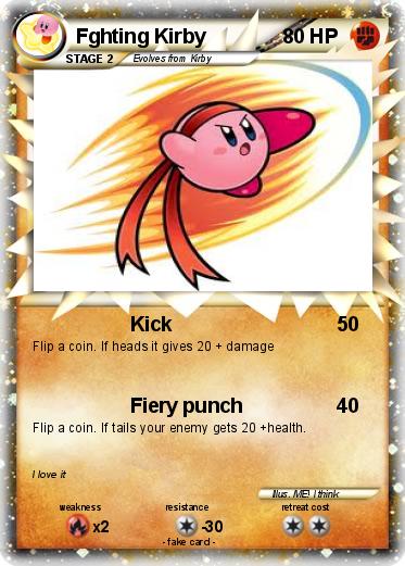 Pokemon Fghting Kirby