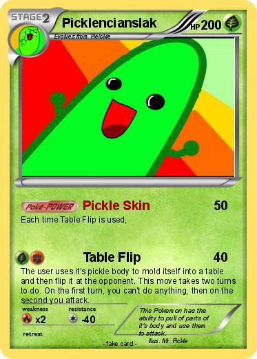 Pokemon Picklencianslak