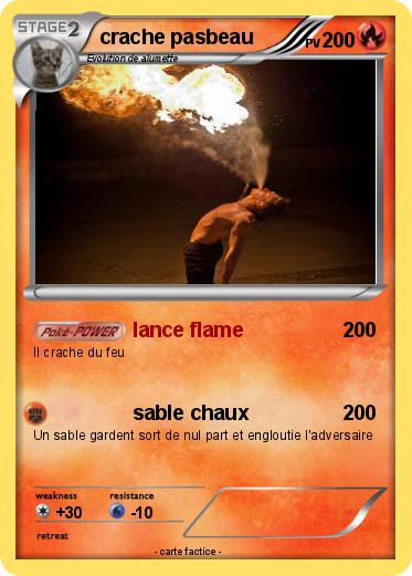 Pokemon crache pasbeau