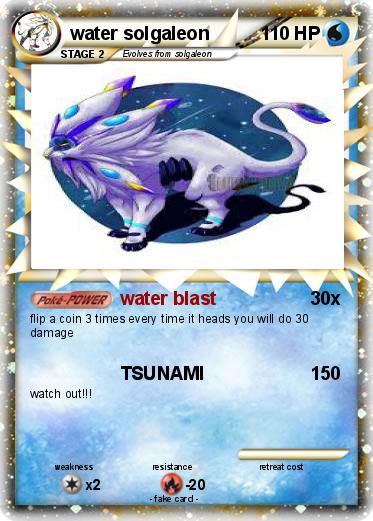 Pokemon water solgaleon