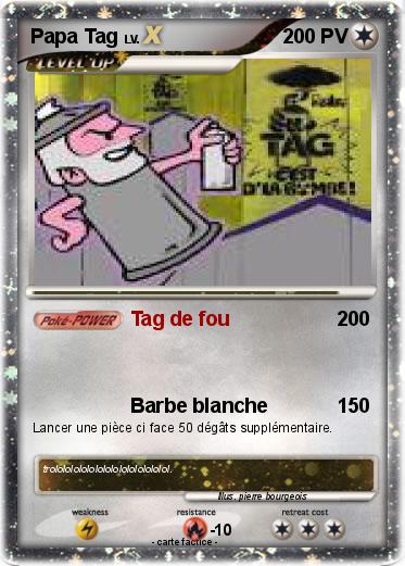 Pokemon Papa Tag