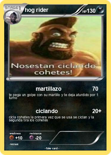 Pokemon hog rider