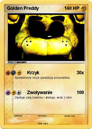 Pokemon Golden Freddy