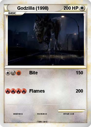 Pokemon Godzilla (1998)