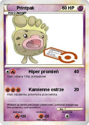 Pokemon Printpak