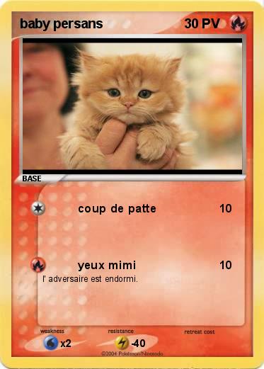 Pokemon baby persans