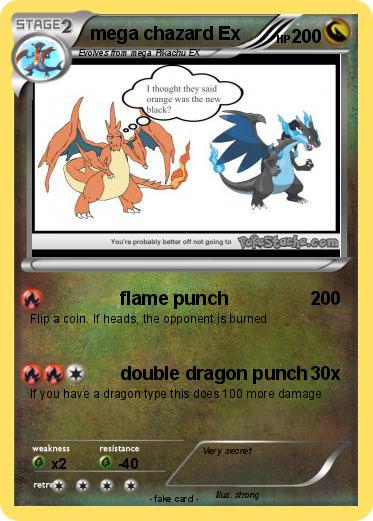 Pokemon mega chazard Ex