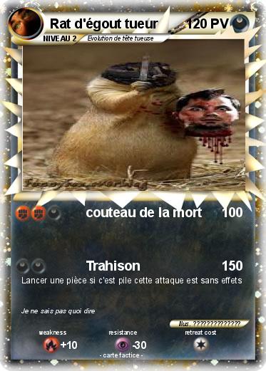 Pokemon Rat d'égout tueur