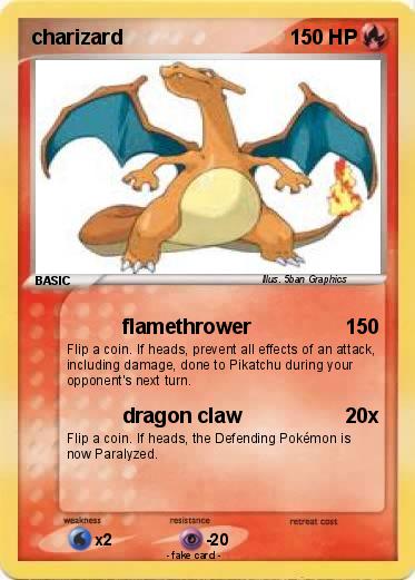 Pokemon charizard
