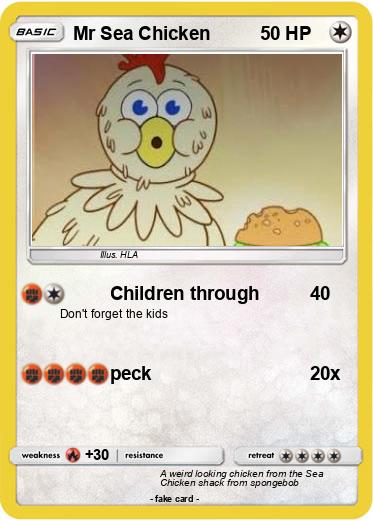 Pokemon Mr Sea Chicken