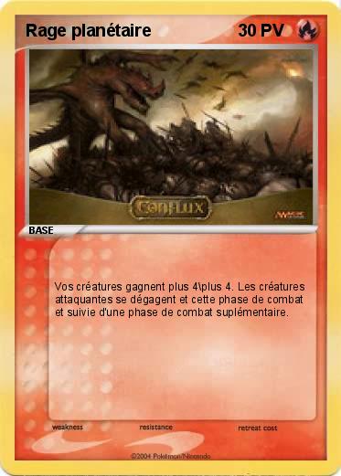 Pokemon Rage planétaire