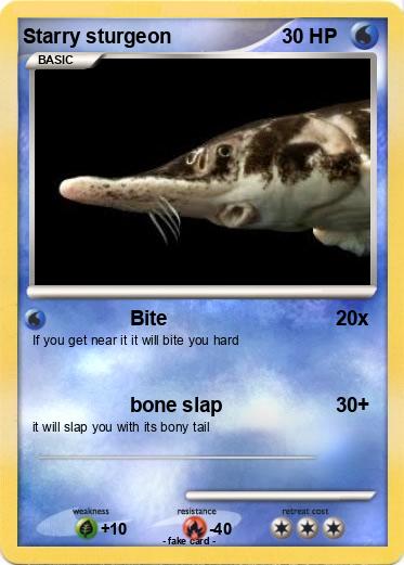 Pokemon Starry sturgeon
