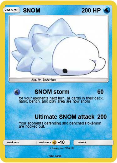 Pokemon SNOM