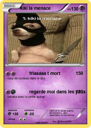 Pokemon kiki la menace
